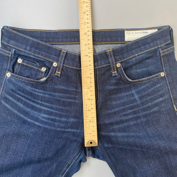 Rag & Bone The Dre Jeans Women’s 26* Blue Boyfriend USA Quality Cute Casual Chic - Picture 13 of 15